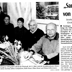 Das Haller Kreisblatt berichtete