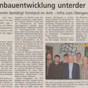 Westfalenblatt 28.4.2006