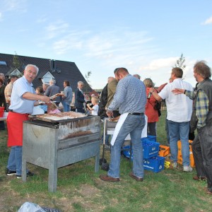 Abschlussgrillen bei Niederwahrenbrock